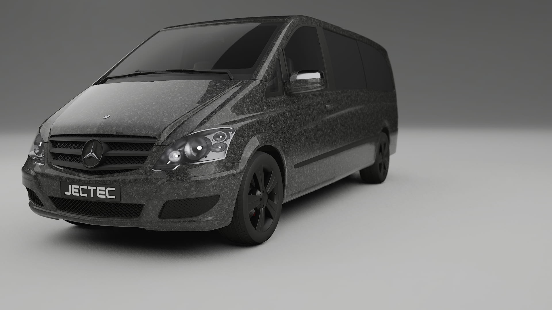 Mercedes Viano Extralong W439 Facelift LCI TPU Fényezésvédő Fólia | FORGED S Színváltós PPF – Teljesen Elővágott Ké