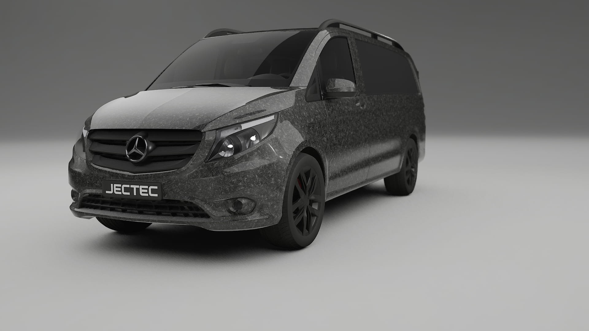 Mercedes Vito Short W447 prefacelift pre LCI TPU Fényezésvédő Fólia | FORGED S Színváltós PPF – Teljesen Elővágott K