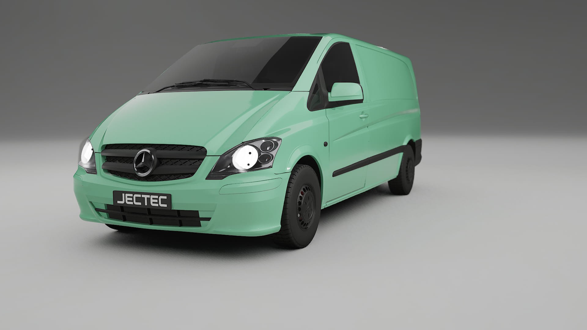 Mercedes Vito Short W639 facelift LCI TPU Fényezésvédő Fólia | DUSTY Színváltós PPF – Teljesen Elővágott Készlet