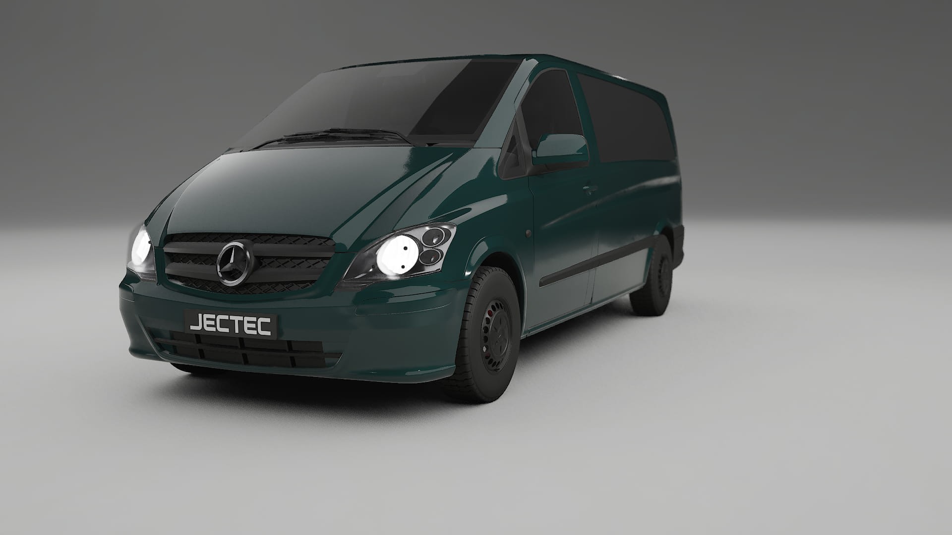 Mercedes Vito Short W639 facelift LCI TPU Fényezésvédő Fólia | INFERNO Színváltós PPF – Teljesen Elővágott Készlet