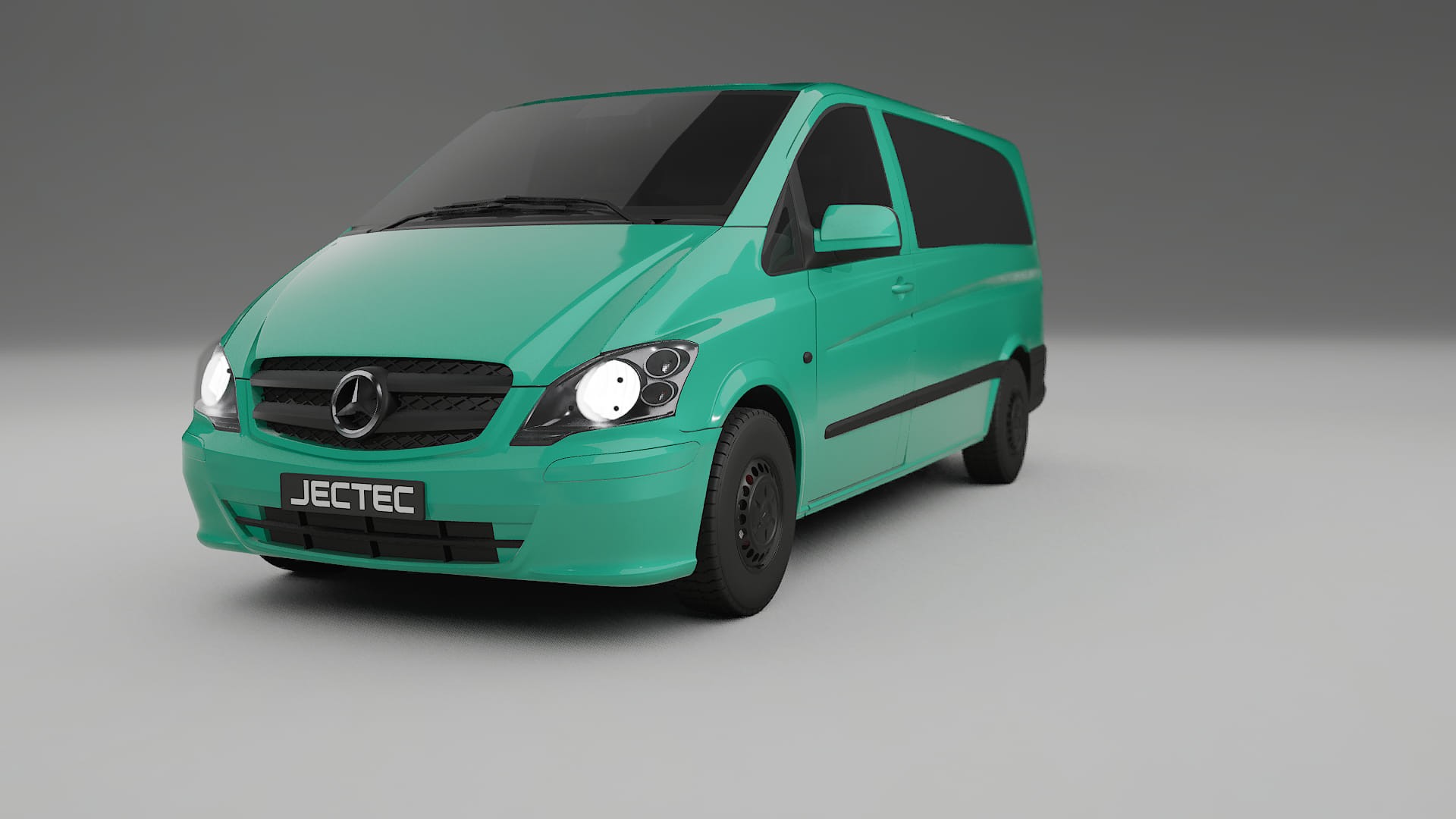 Mercedes Vito Short W639 facelift LCI TPU Fényezésvédő Fólia | JEWEL Színváltós PPF – Teljesen Elővágott Készlet