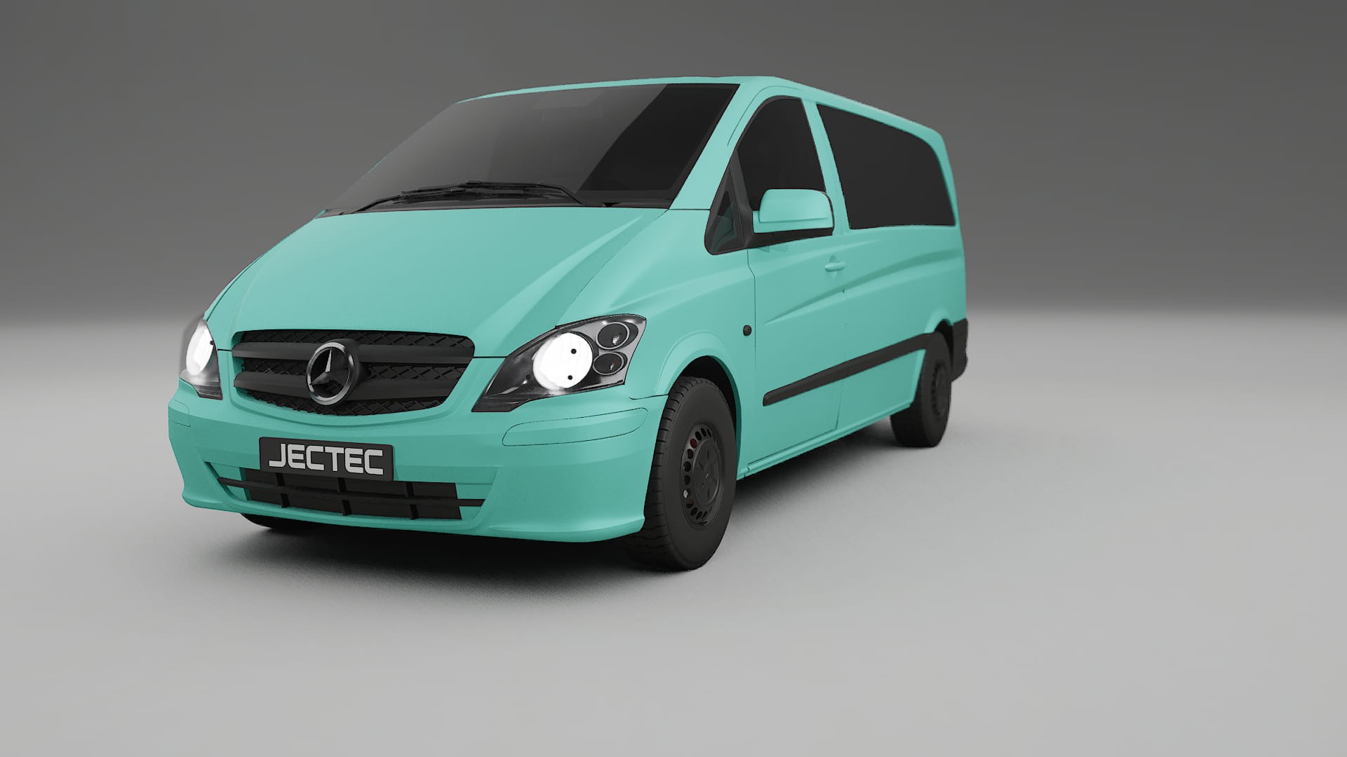 Mercedes Vito Short W639 facelift LCI TPU Fényezésvédő Fólia | FROST Színváltós PPF – Teljesen Elővágott Készlet