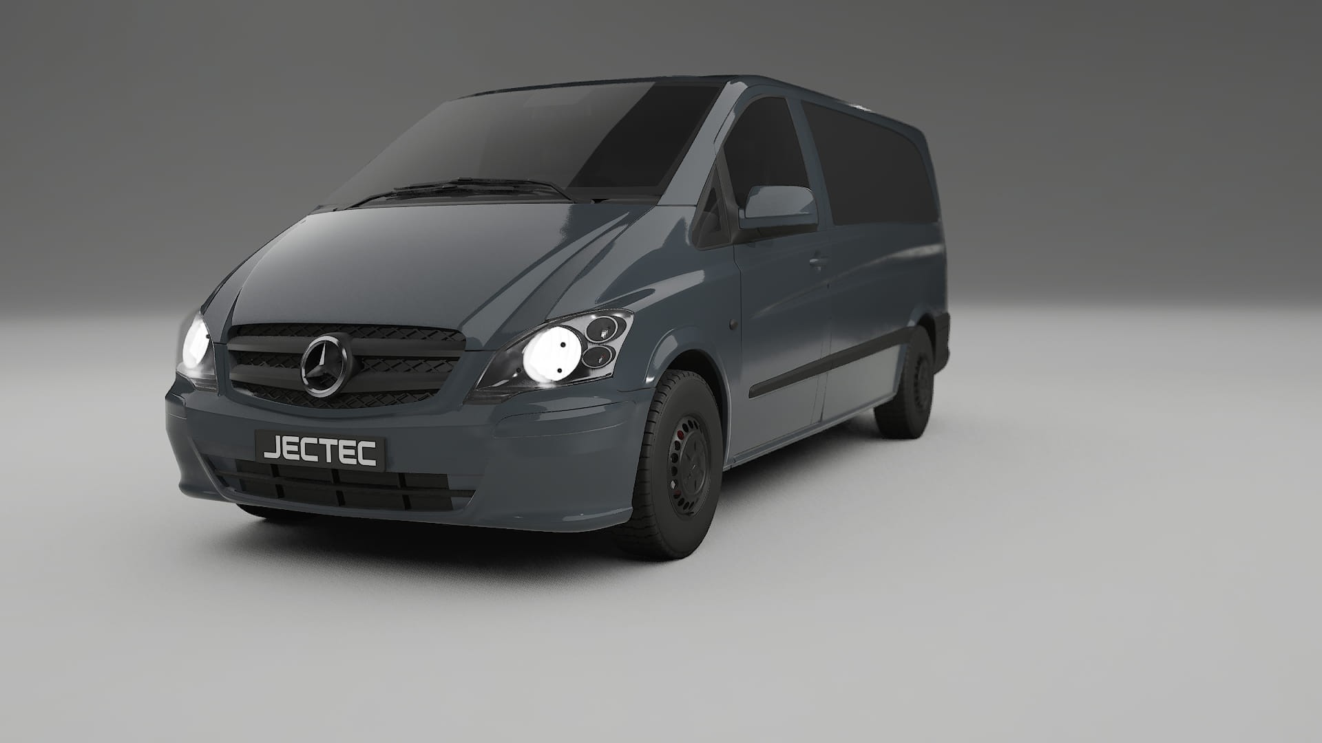 Mercedes Vito Short W639 facelift LCI TPU Fényezésvédő Fólia | GRANITE Színváltós PPF – Teljesen Elővágott Készlet