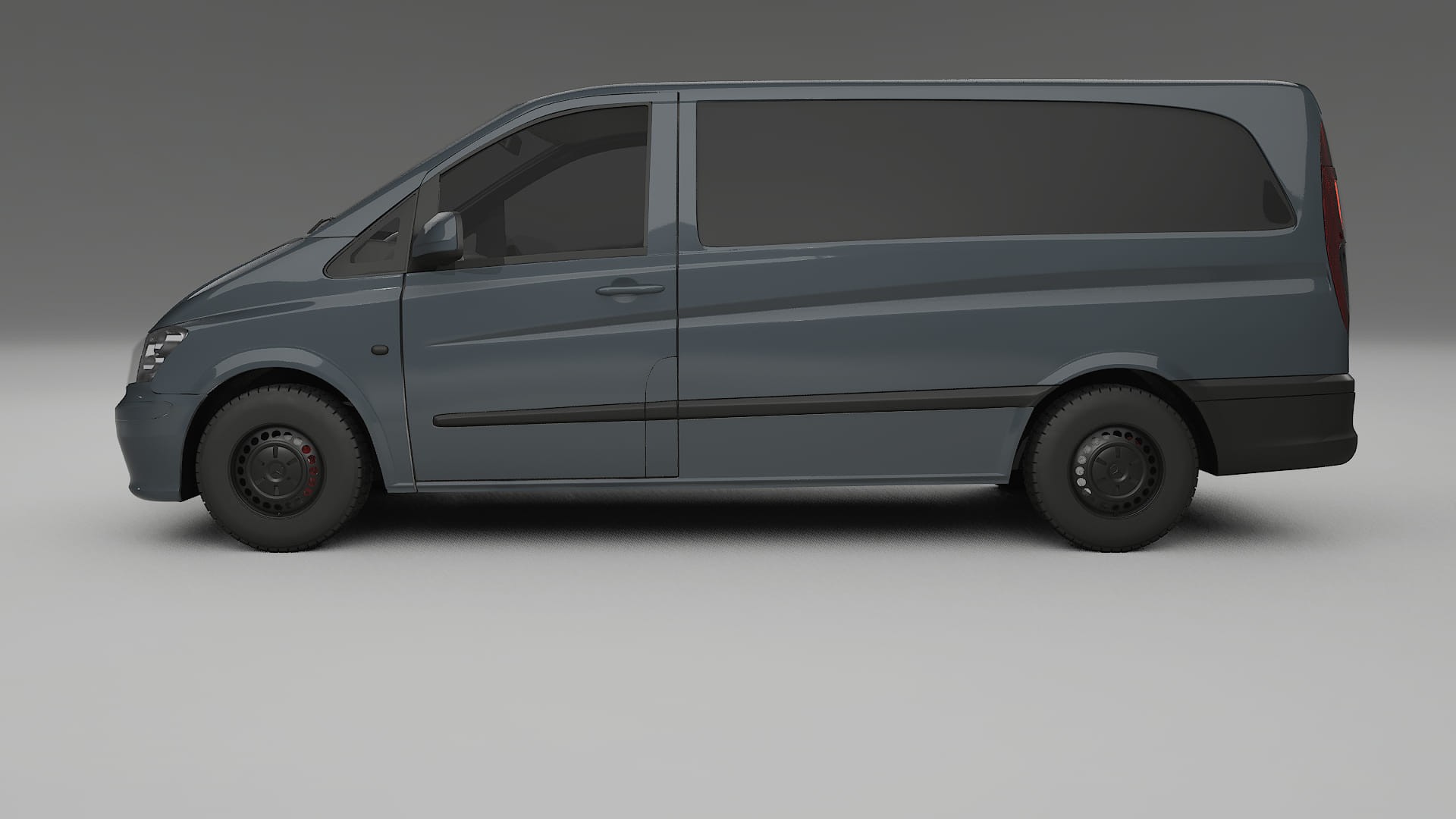 Mercedes Vito Short W639 facelift LCI TPU Fényezésvédő Fólia | GRANITE Színváltós PPF – Teljesen Elővágott Készlet