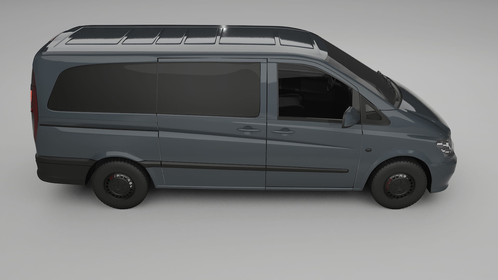 Mercedes Vito Short W639 facelift LCI TPU Fényezésvédő Fólia | GRANITE Színváltós PPF – Teljesen Elővágott Készlet