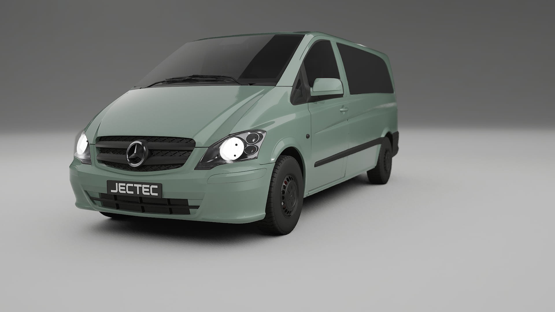 Mercedes Vito Short W639 facelift LCI TPU Fényezésvédő Fólia | CINDER Színváltós PPF – Teljesen Elővágott Készlet