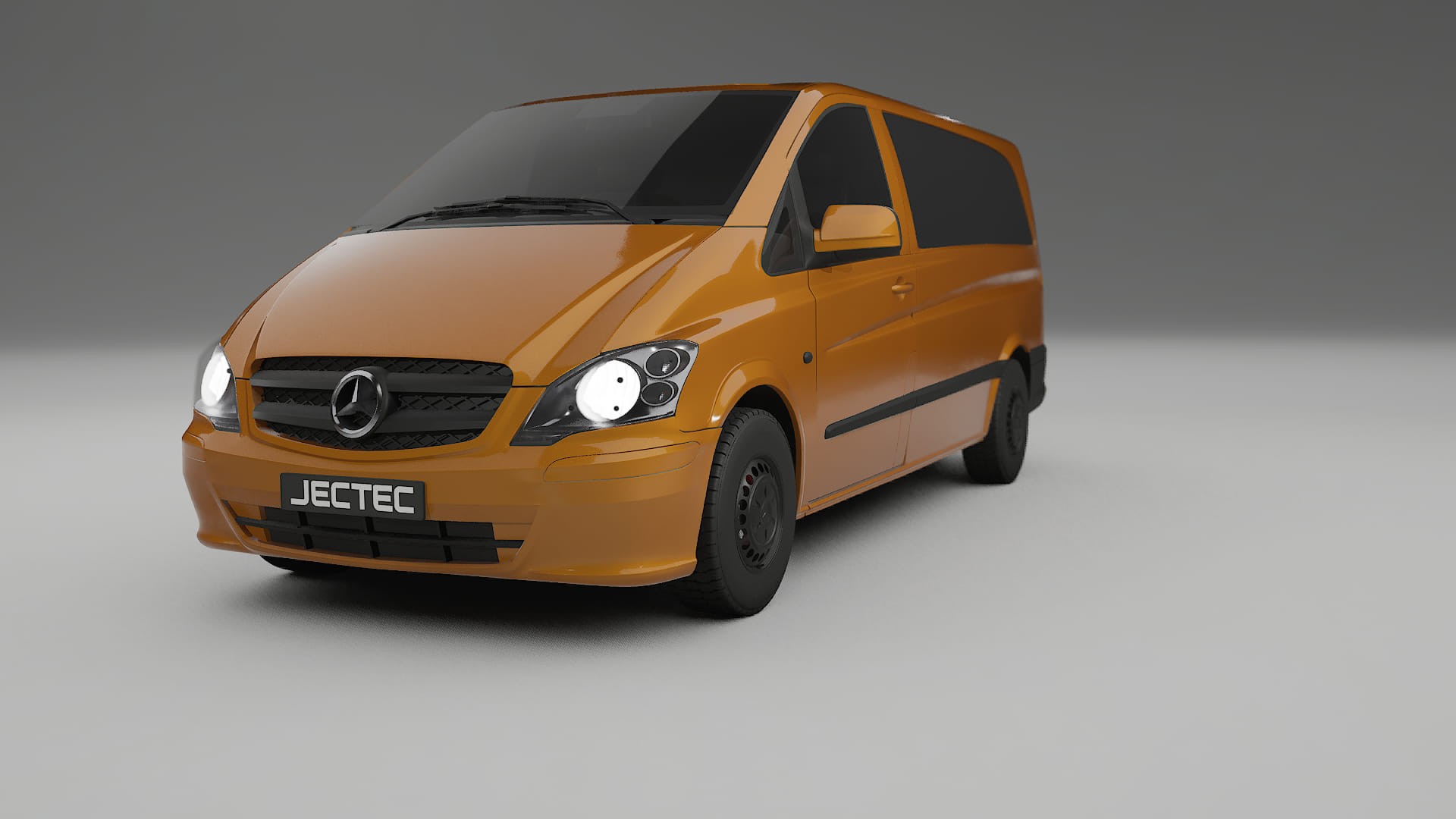 Mercedes Vito Short W639 facelift LCI TPU Fényezésvédő Fólia | DAISY Színváltós PPF – Teljesen Elővágott Készlet