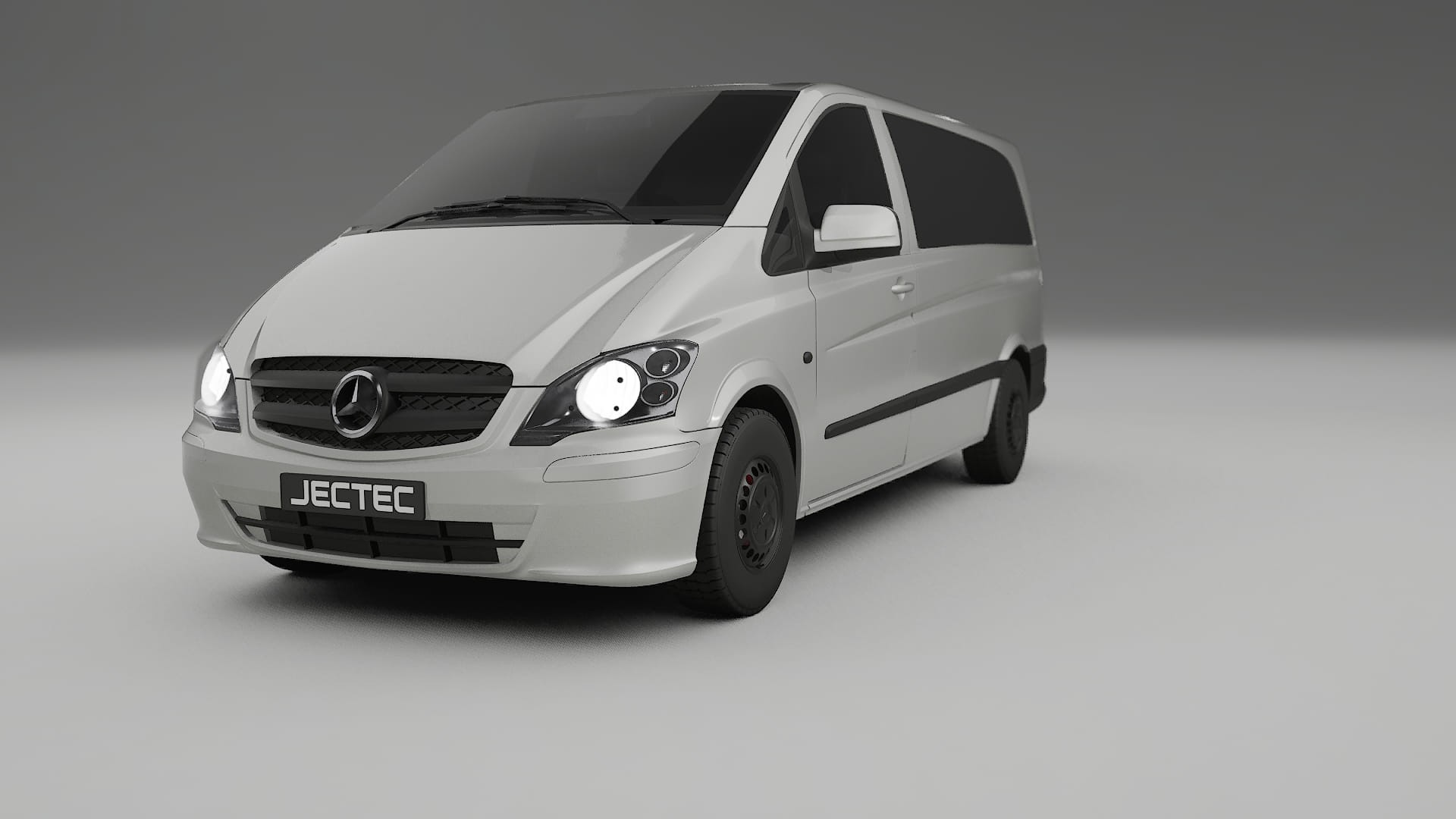 Mercedes Vito Short W639 facelift LCI TPU Fényezésvédő Fólia | PEARL Színváltós PPF – Teljesen Elővágott Készlet