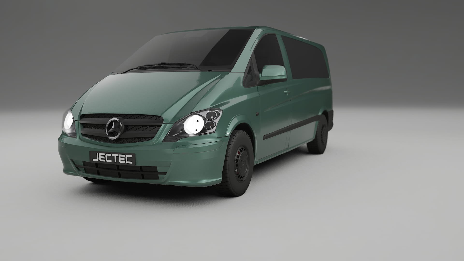 Mercedes Vito Short W639 facelift LCI TPU Fényezésvédő Fólia | EVERGREEN Színváltós PPF – Teljesen Elővágott Készle