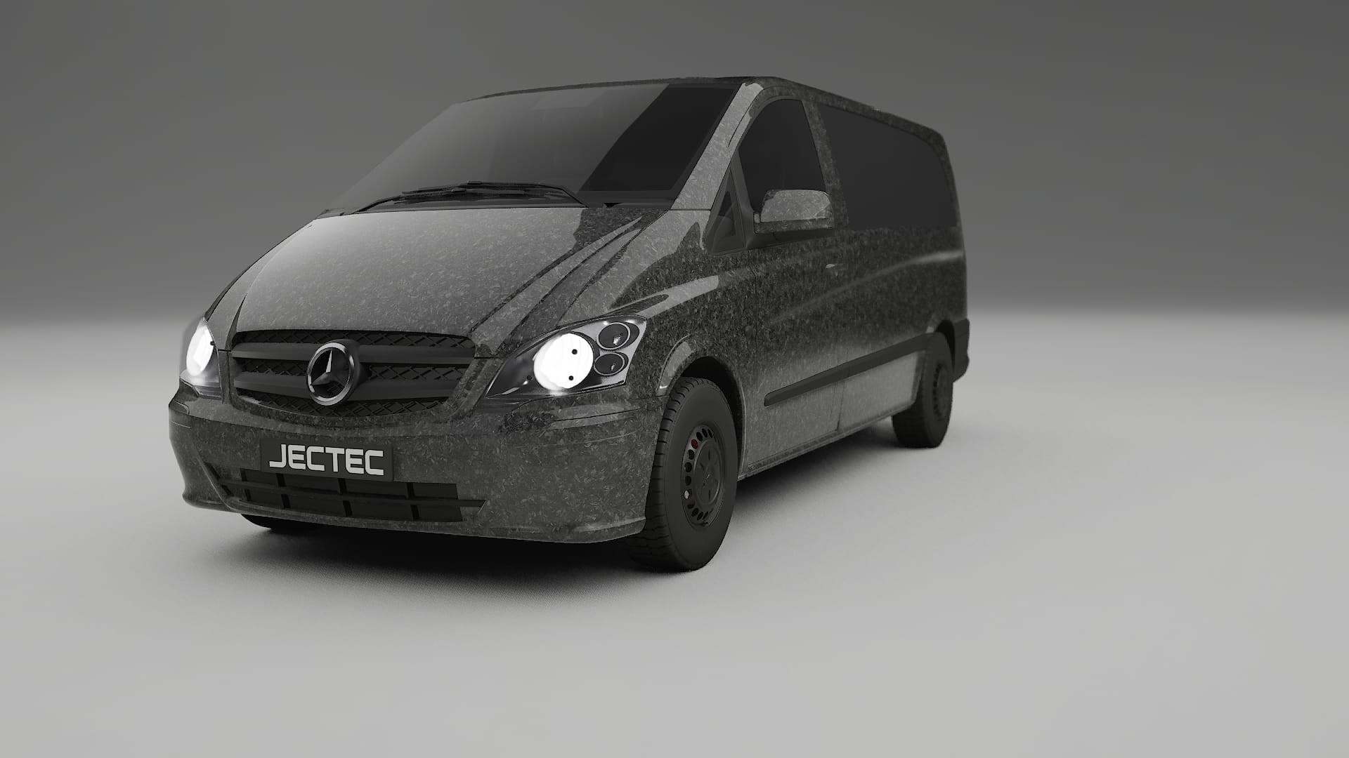 Mercedes Vito Short W639 facelift LCI TPU Fényezésvédő Fólia | FORGED S Színváltós PPF – Teljesen Elővágott Készlet