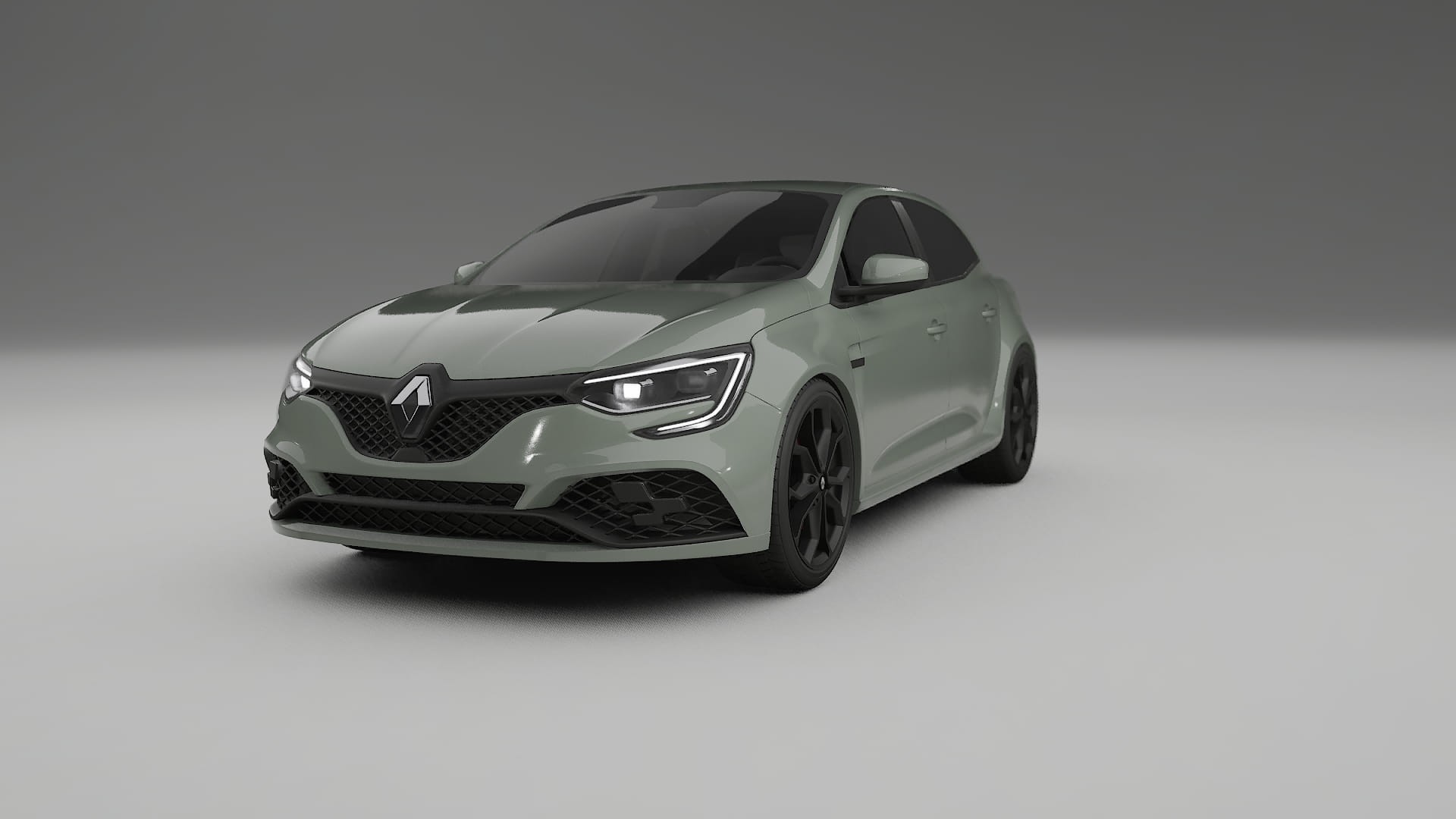 Renault Megane RS IV TPU Fényezésvédő Fólia | SLATE Színváltós PPF – Teljesen Elővágott Készlet
