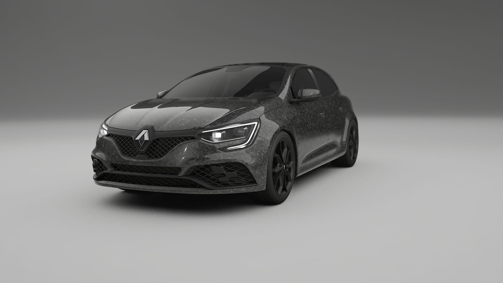 Renault Megane RS IV TPU Fényezésvédő Fólia | FORGED S Színváltós PPF – Teljesen Elővágott Készlet 2