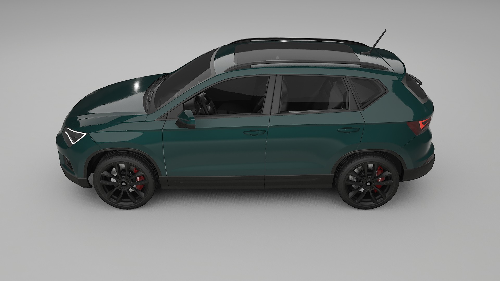Seat Ateca KH7 TPU Fényezésvédő Fólia | INFERNO Színváltós PPF – Teljesen Elővágott Készlet