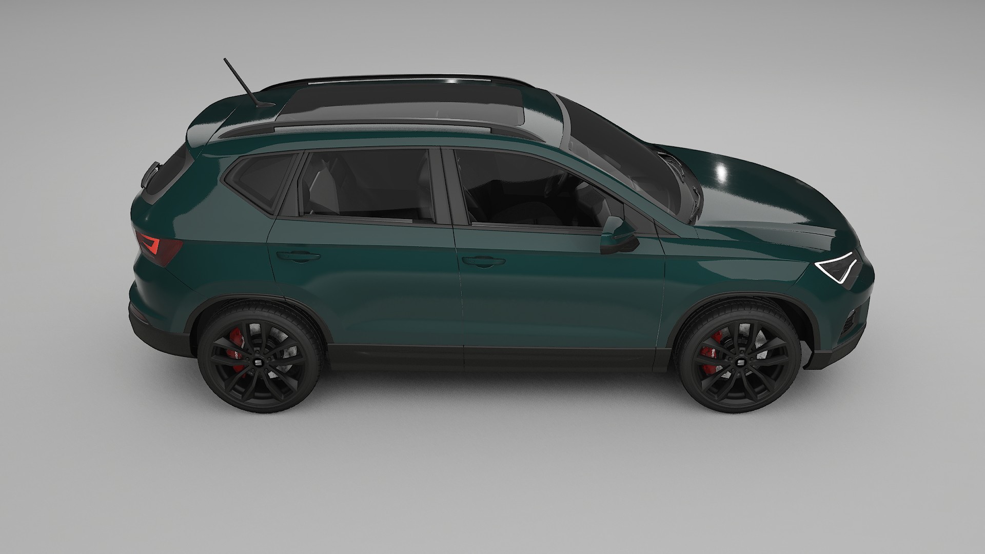 Seat Ateca KH7 TPU Fényezésvédő Fólia | INFERNO Színváltós PPF – Teljesen Elővágott Készlet