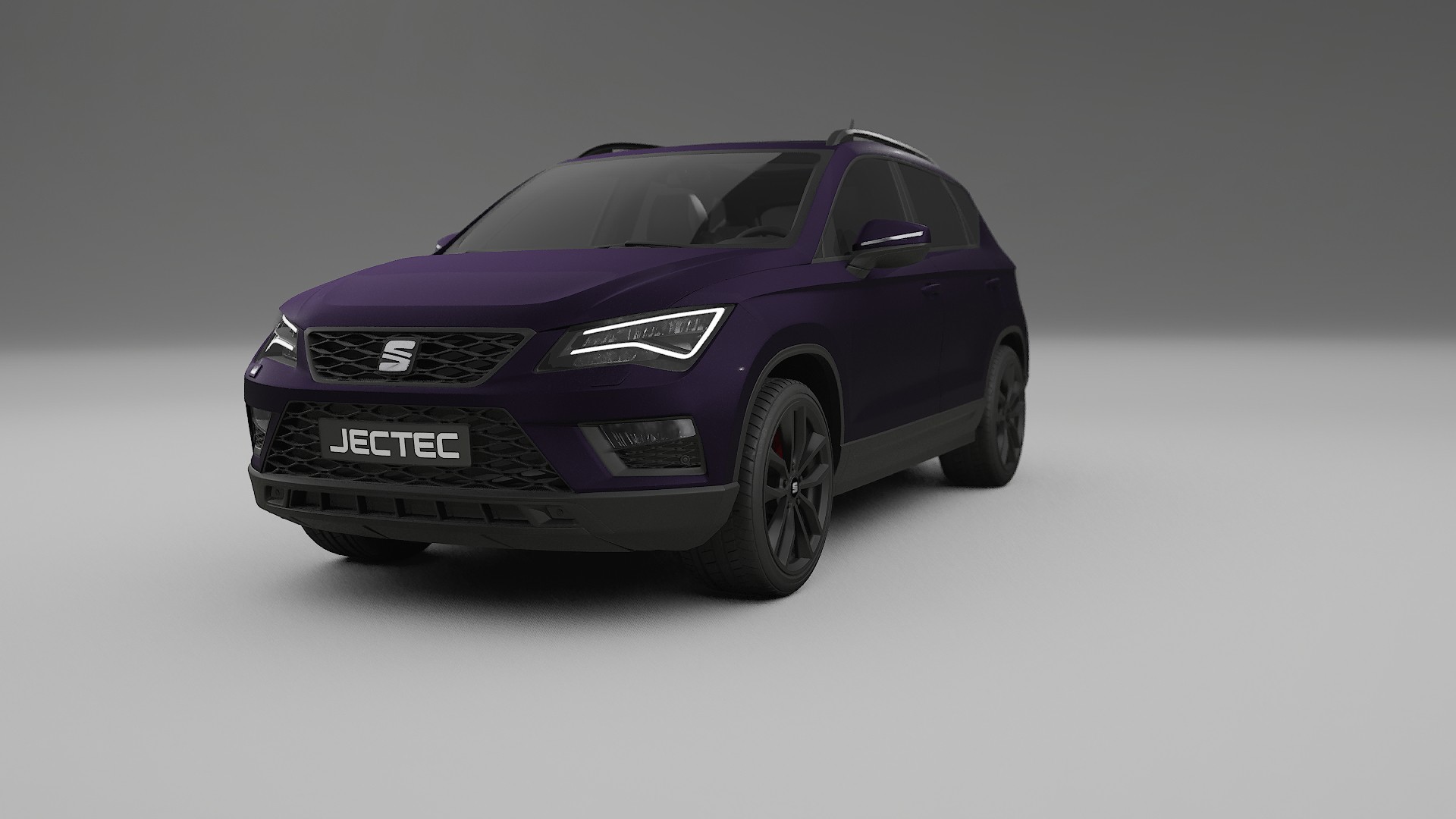Seat Ateca KH7 TPU Fényezésvédő Fólia | VIOLET Színváltós PPF – Teljesen Elővágott Készlet