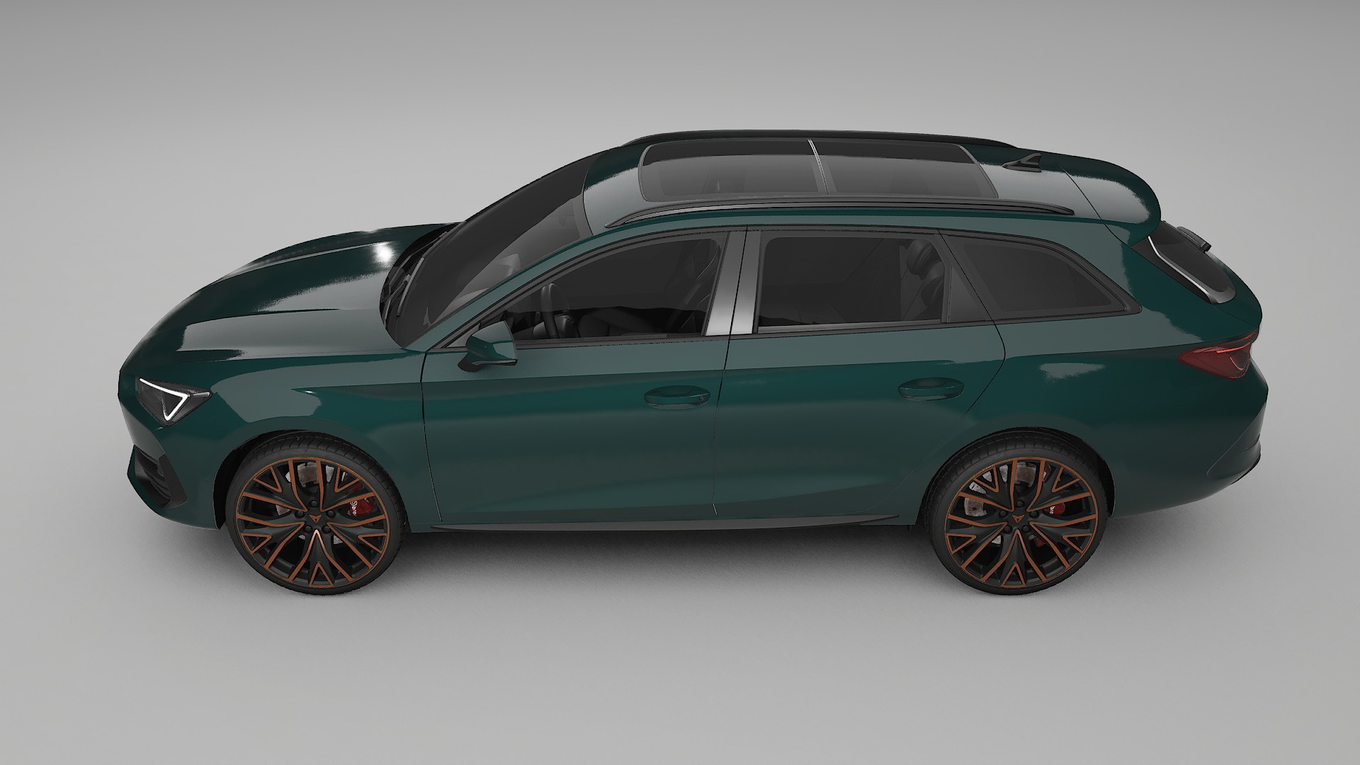 Seat Leon Cupra KL TPU Fényezésvédő Fólia | INFERNO Színváltós PPF – Teljesen Elővágott Készlet