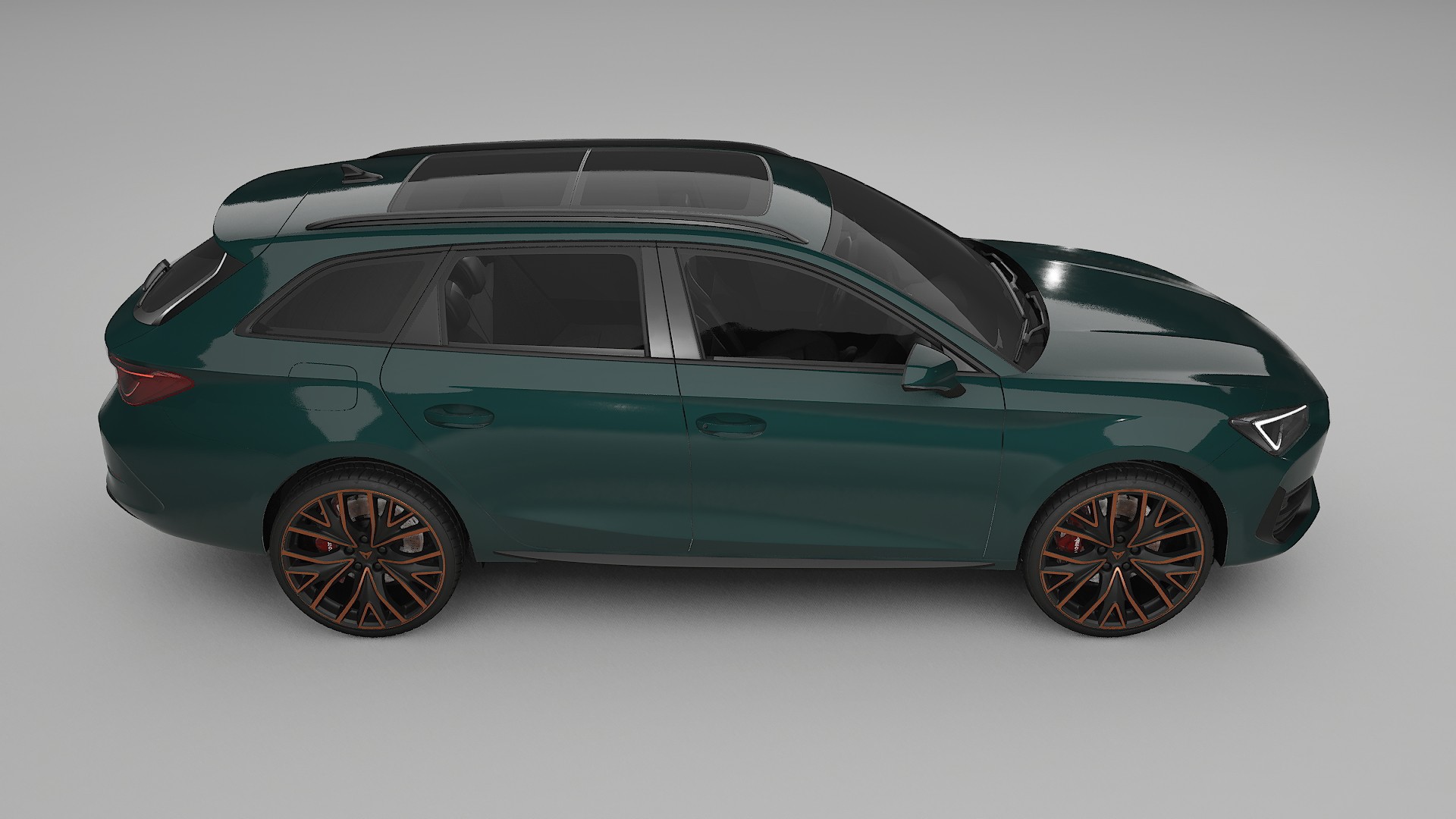 Seat Leon Cupra KL TPU Fényezésvédő Fólia | INFERNO Színváltós PPF – Teljesen Elővágott Készlet