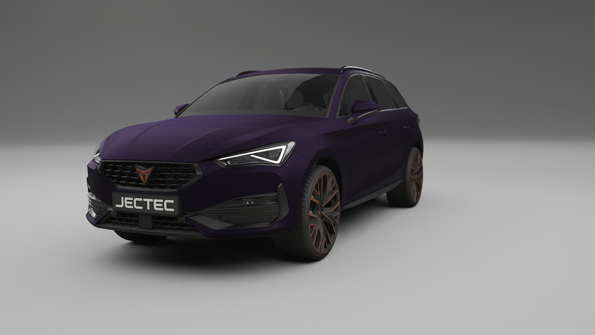 Seat Leon Cupra KL TPU Fényezésvédő Fólia | VIOLET Színváltós PPF – Teljesen Elővágott Készlet
