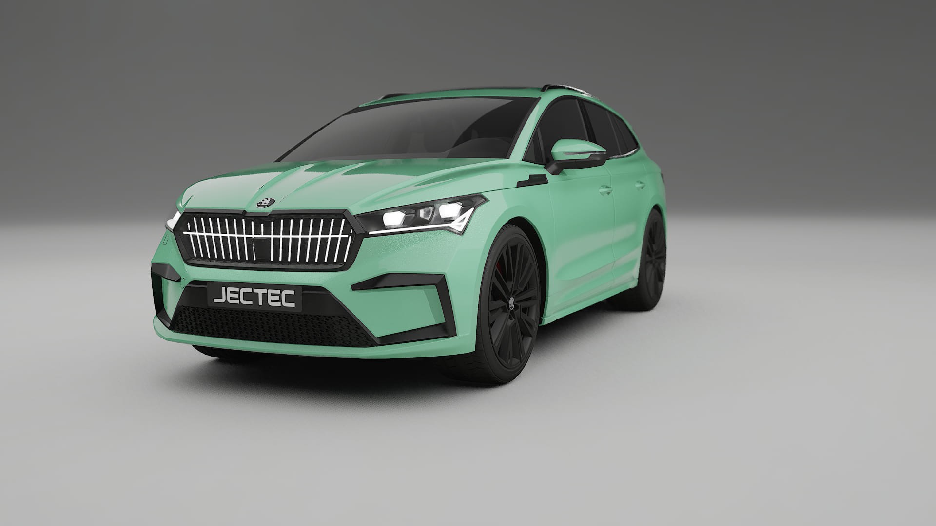 Škoda Enyaq MEB TPU Fényezésvédő Fólia | DUSTY Színváltós PPF – Teljesen Elővágott Készlet