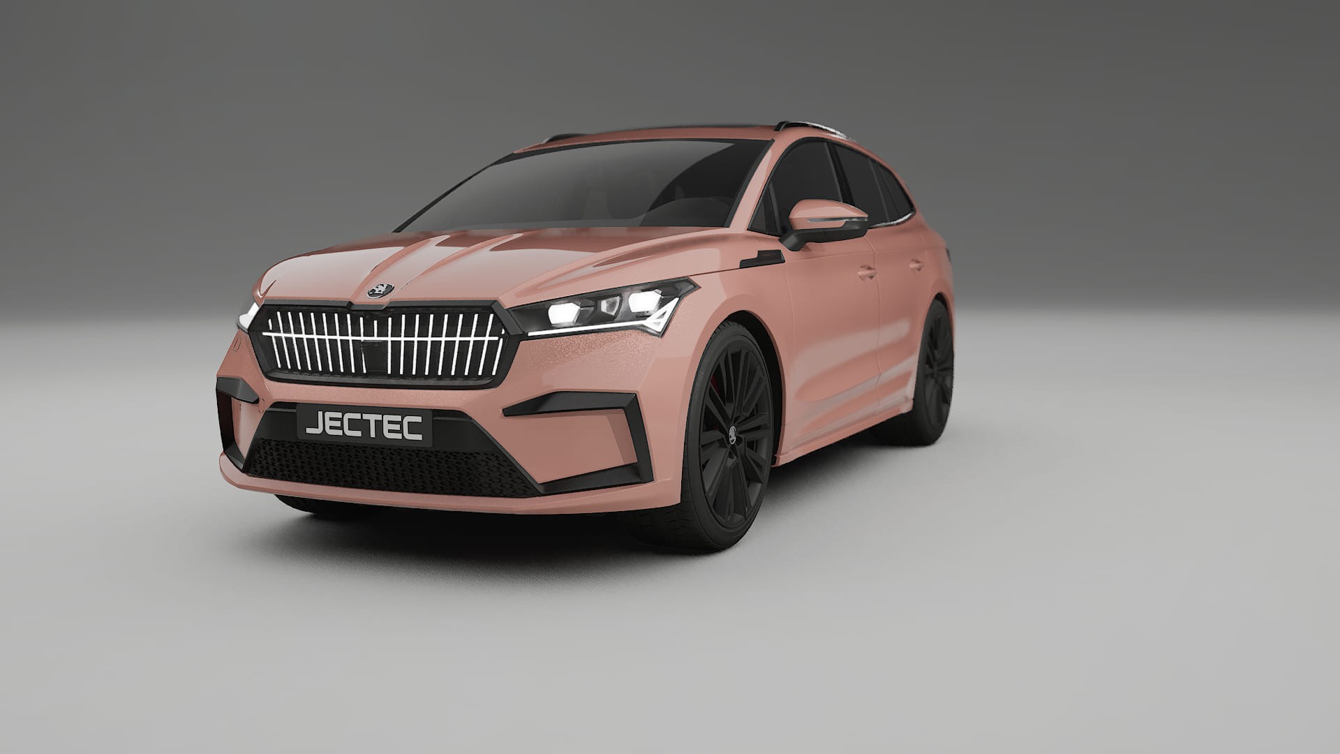 Škoda Enyaq MEB TPU Fényezésvédő Fólia | BLUSH Színváltós PPF – Teljesen Elővágott Készlet