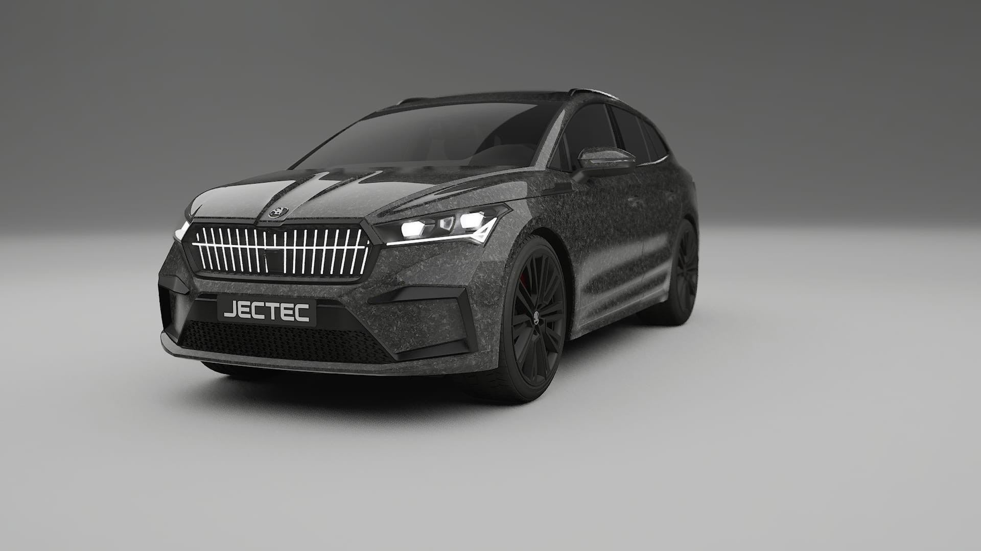 Škoda Enyaq MEB TPU Fényezésvédő Fólia | FORGED S Színváltós PPF – Teljesen Elővágott Készlet 2