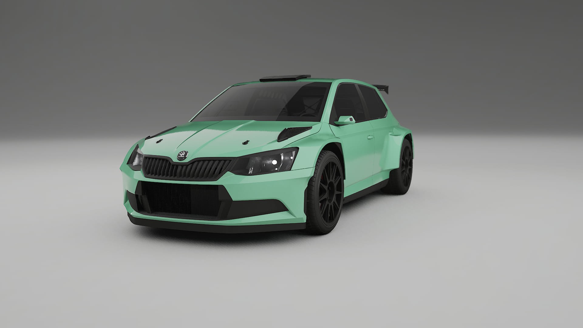 Škoda Fabia R5 6V TPU Fényezésvédő Fólia | DUSTY Színváltós PPF – Teljesen Elővágott Készlet