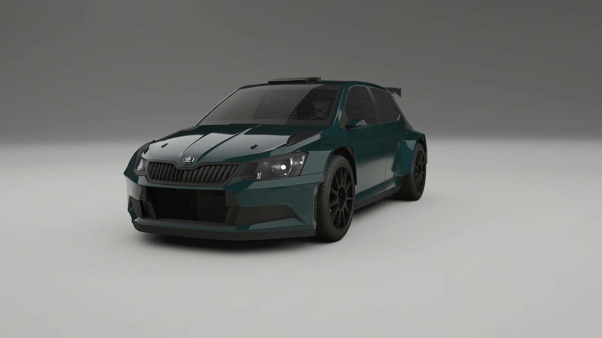 Škoda Fabia R5 6V TPU Fényezésvédő Fólia | INFERNO Színváltós PPF – Teljesen Elővágott Készlet