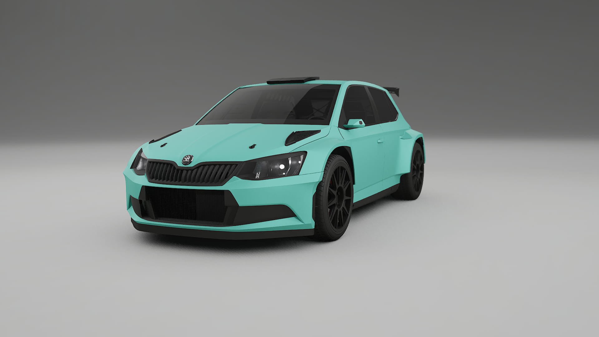Škoda Fabia R5 6V TPU Fényezésvédő Fólia | FROST Színváltós PPF – Teljesen Elővágott Készlet