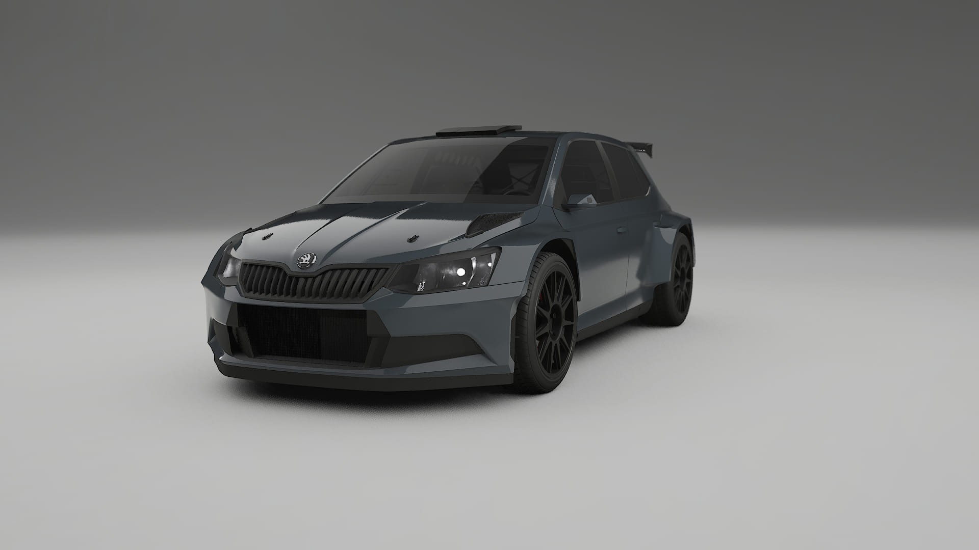 Škoda Fabia R5 6V TPU Fényezésvédő Fólia | GRANITE Színváltós PPF – Teljesen Elővágott Készlet
