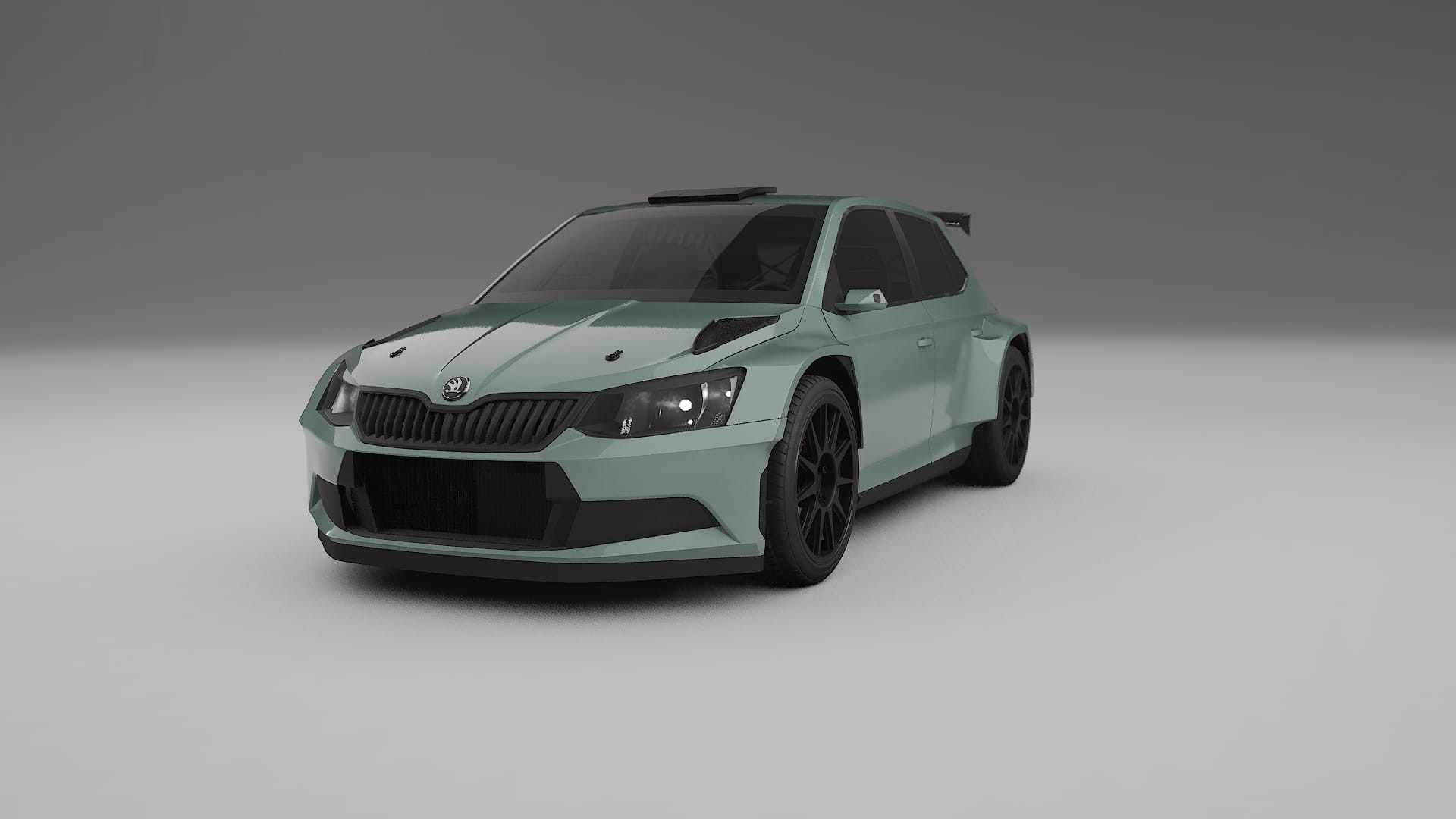 Škoda Fabia R5 6V TPU Fényezésvédő Fólia | CINDER Színváltós PPF – Teljesen Elővágott Készlet