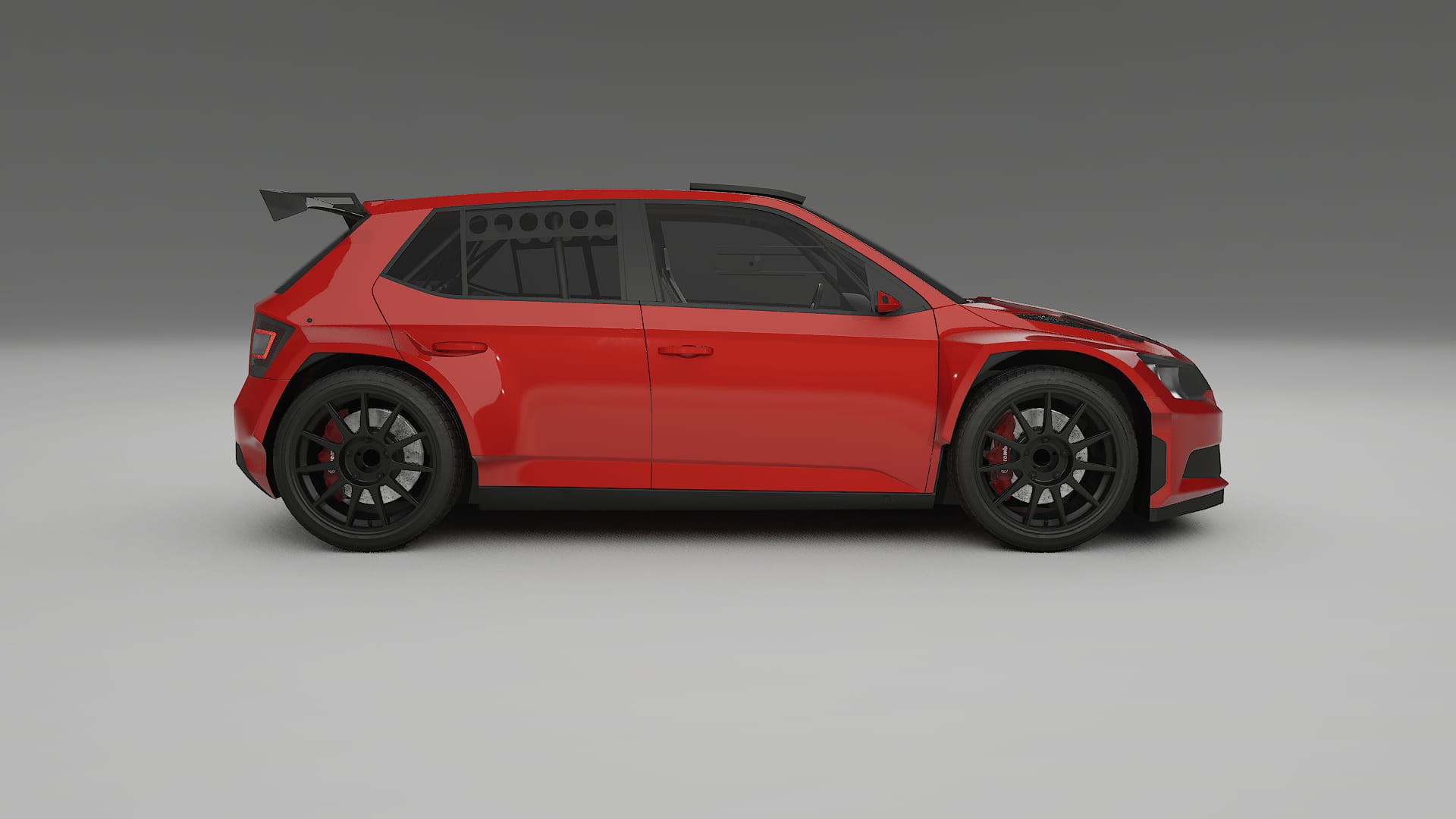 Škoda Fabia R5 6V TPU Fényezésvédő Fólia | BLAZE Színváltós PPF – Teljesen Elővágott Készlet