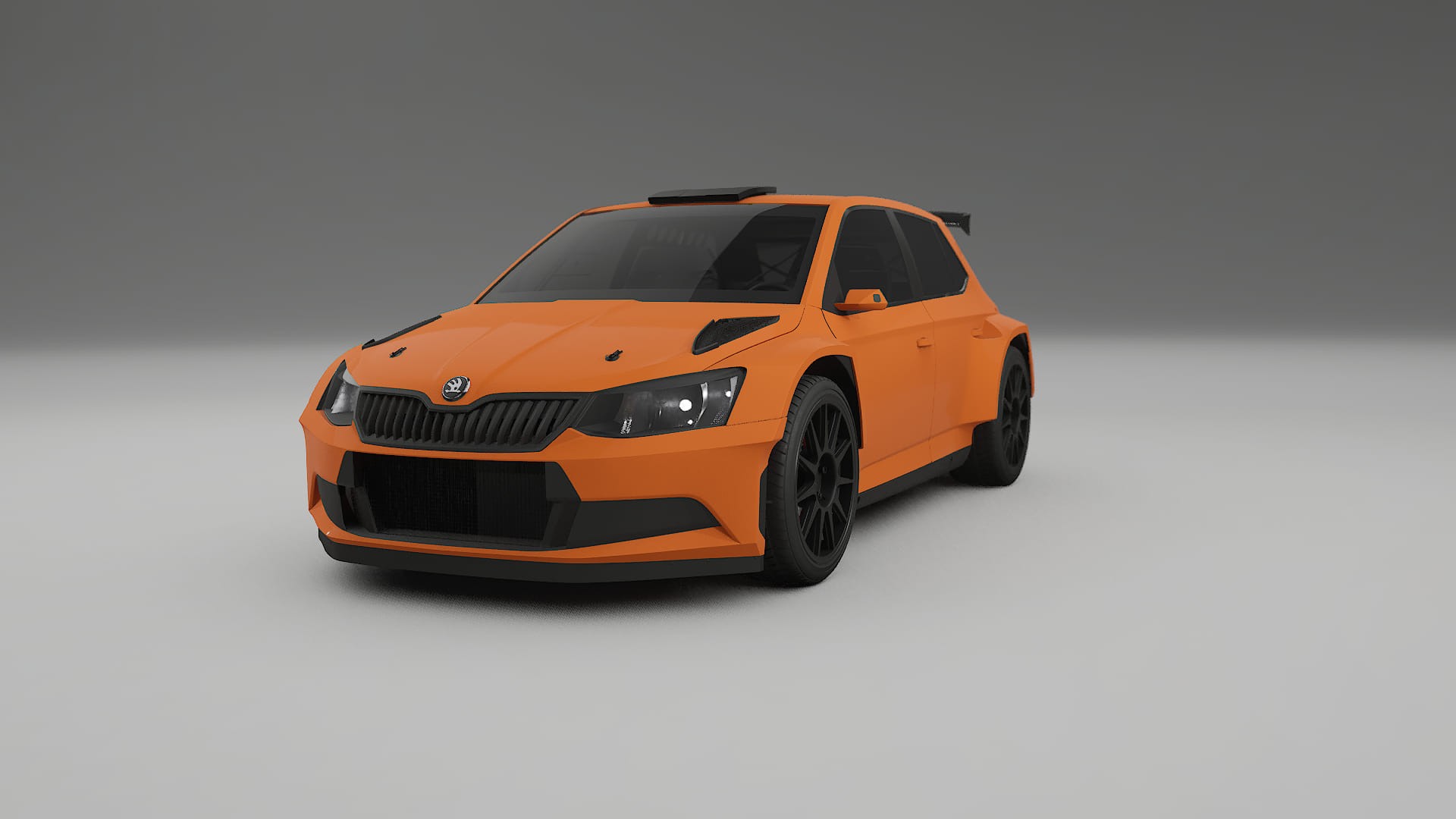 Škoda Fabia R5 6V TPU Fényezésvédő Fólia | ROCKET Színváltós PPF – Teljesen Elővágott Készlet