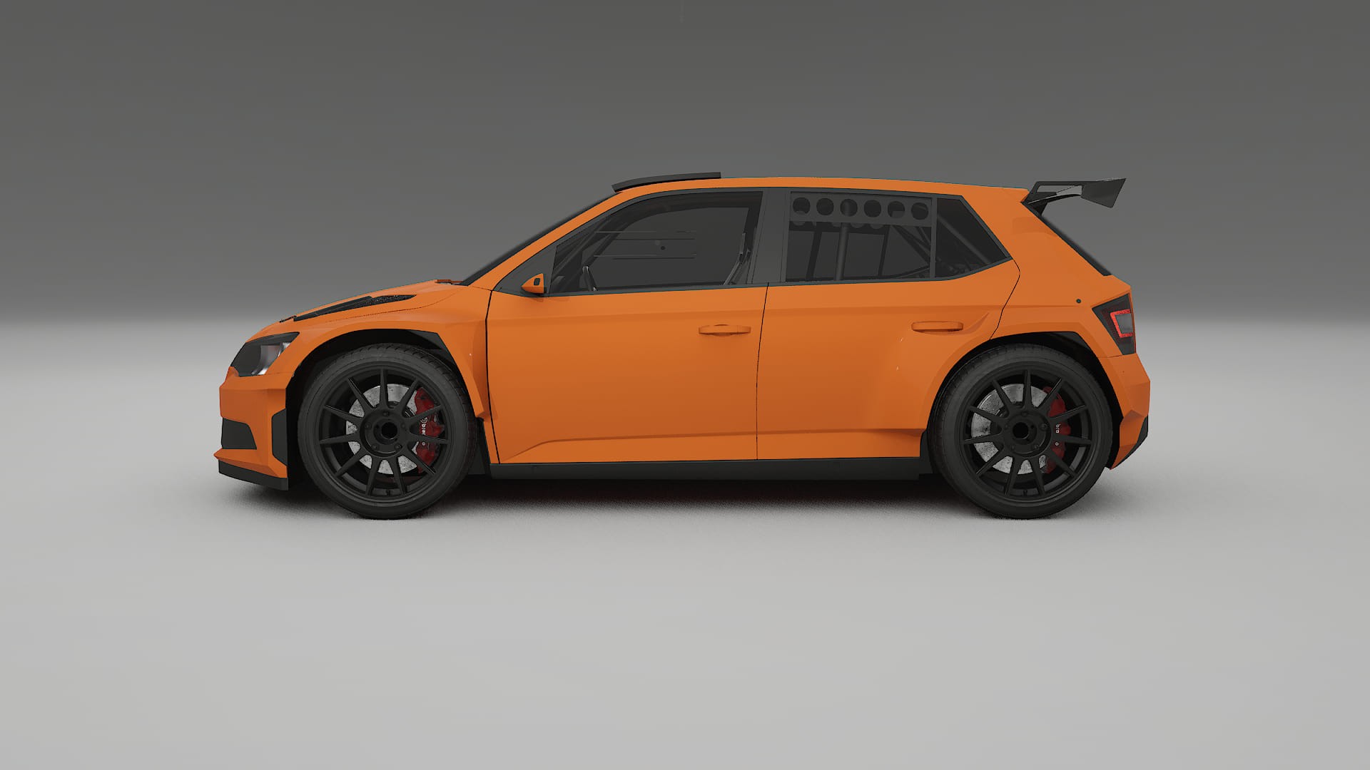 Škoda Fabia R5 6V TPU Fényezésvédő Fólia | ROCKET Színváltós PPF – Teljesen Elővágott Készlet