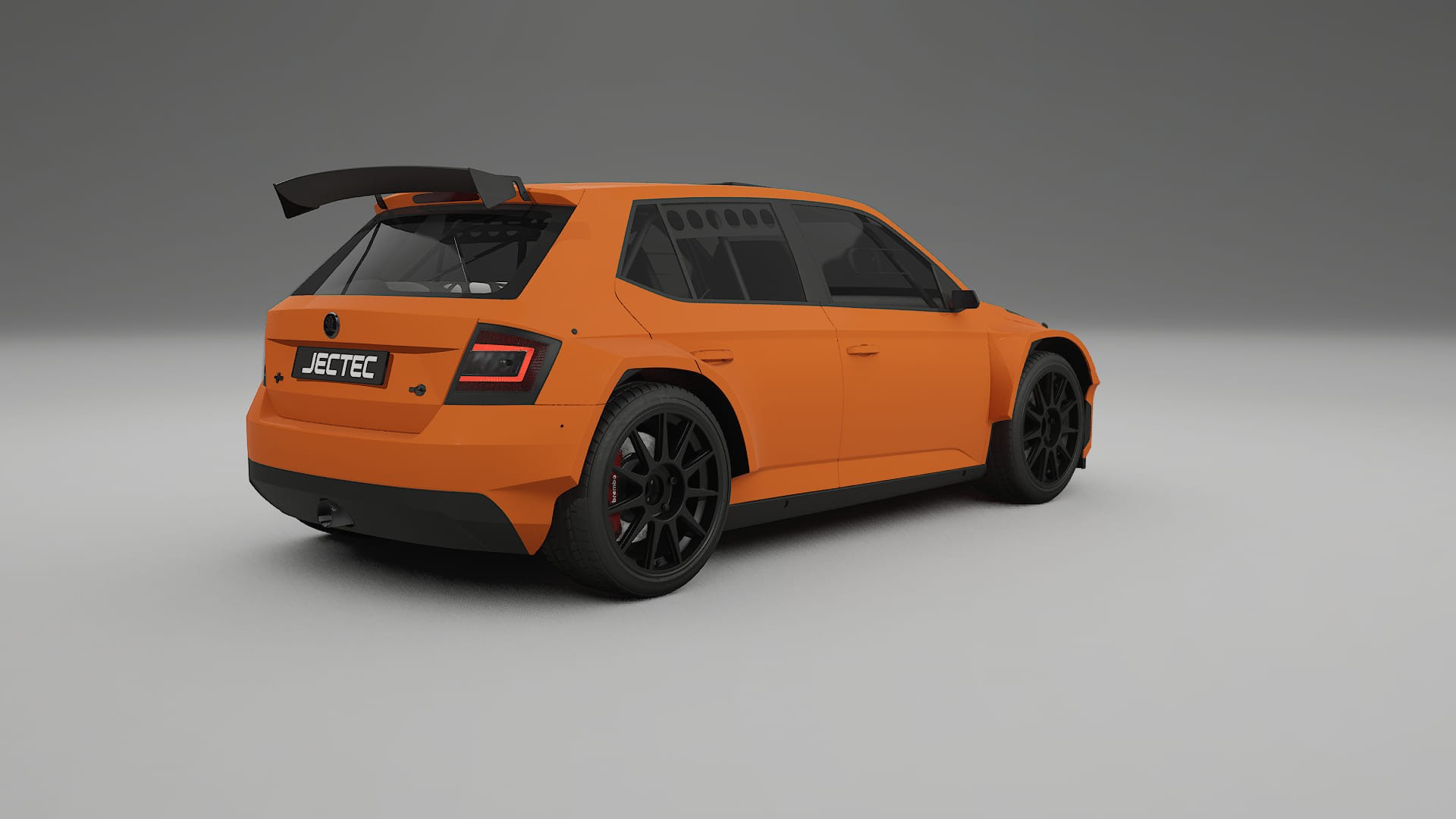 Škoda Fabia R5 6V TPU Fényezésvédő Fólia | ROCKET Színváltós PPF – Teljesen Elővágott Készlet