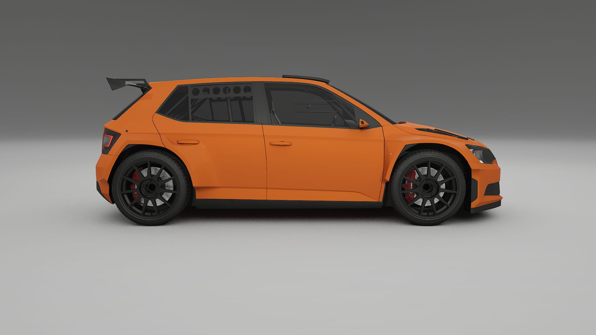 Škoda Fabia R5 6V TPU Fényezésvédő Fólia | ROCKET Színváltós PPF – Teljesen Elővágott Készlet