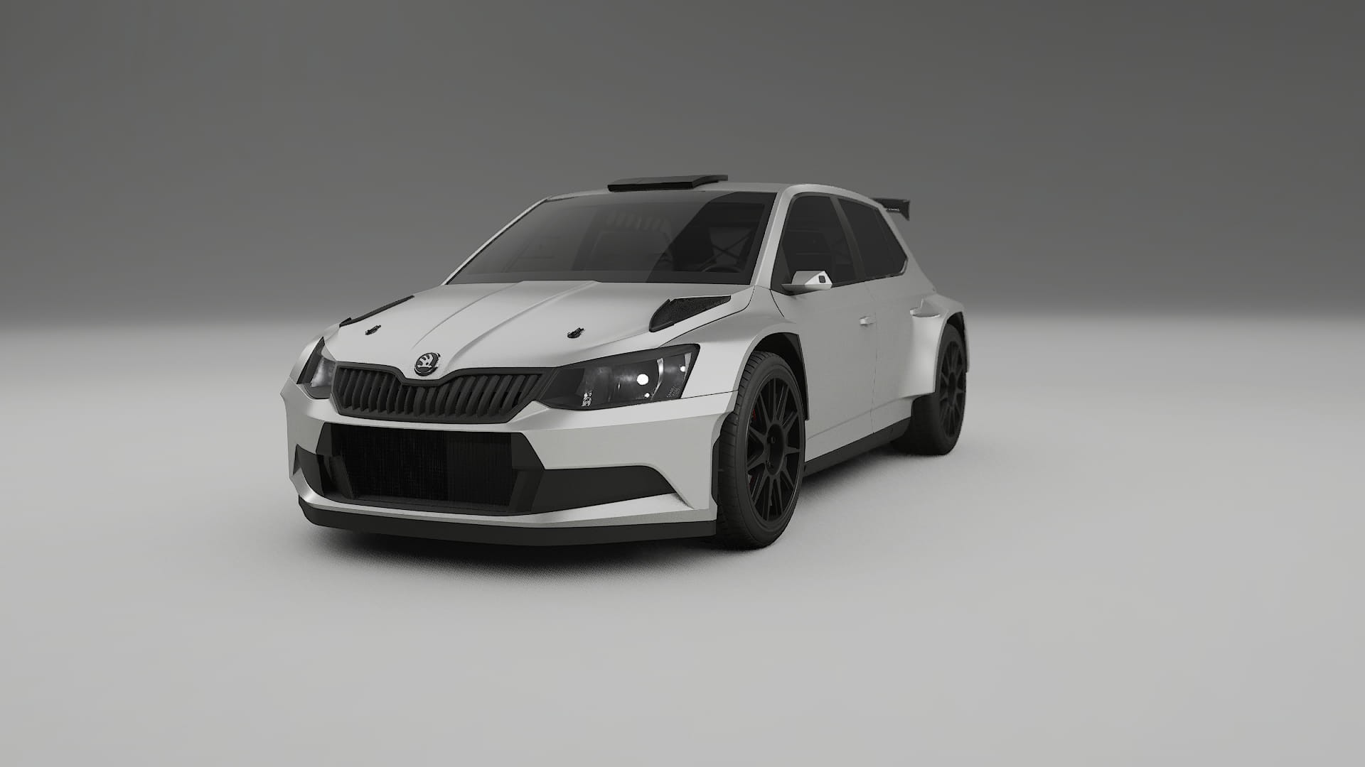 Škoda Fabia R5 6V TPU Fényezésvédő Fólia | OPAL Színváltós PPF – Teljesen Elővágott Készlet