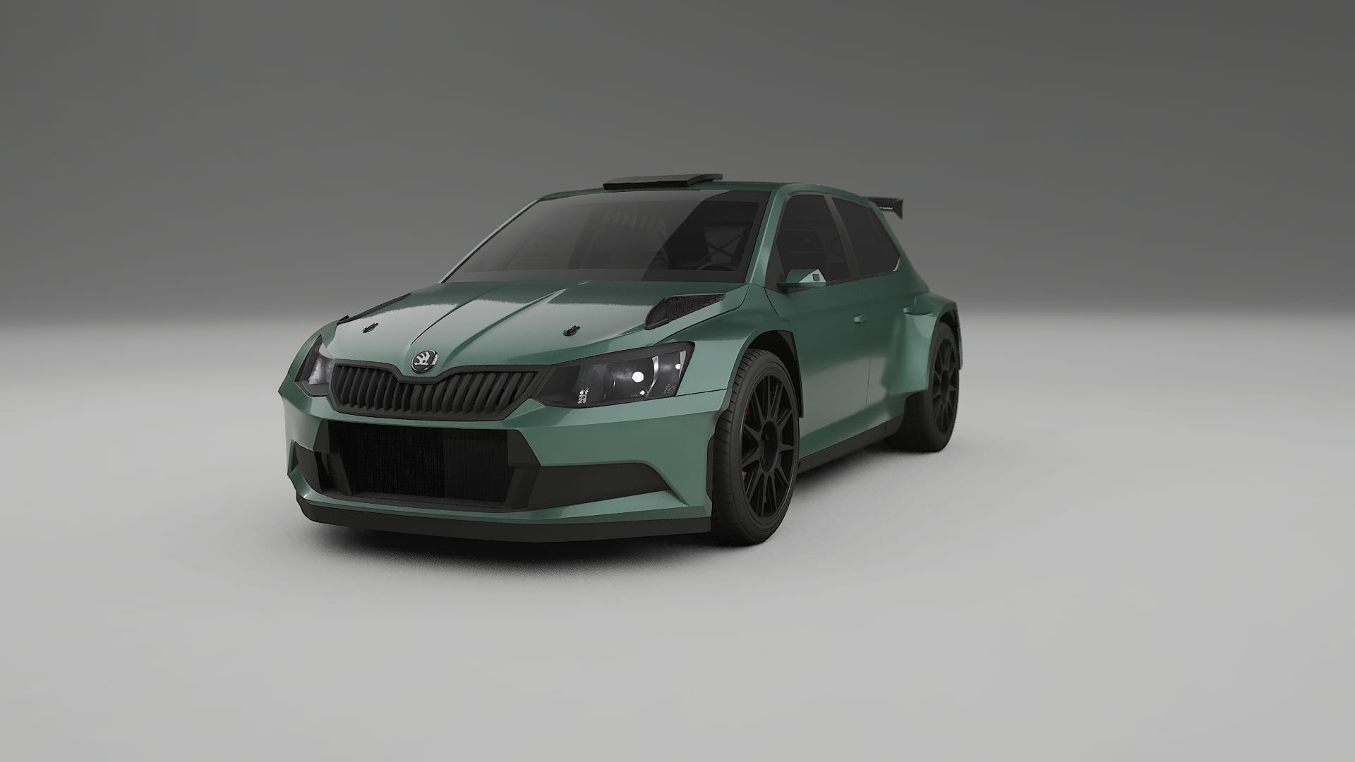 Škoda Fabia R5 6V TPU Fényezésvédő Fólia | EVERGREEN Színváltós PPF – Teljesen Elővágott Készlet
