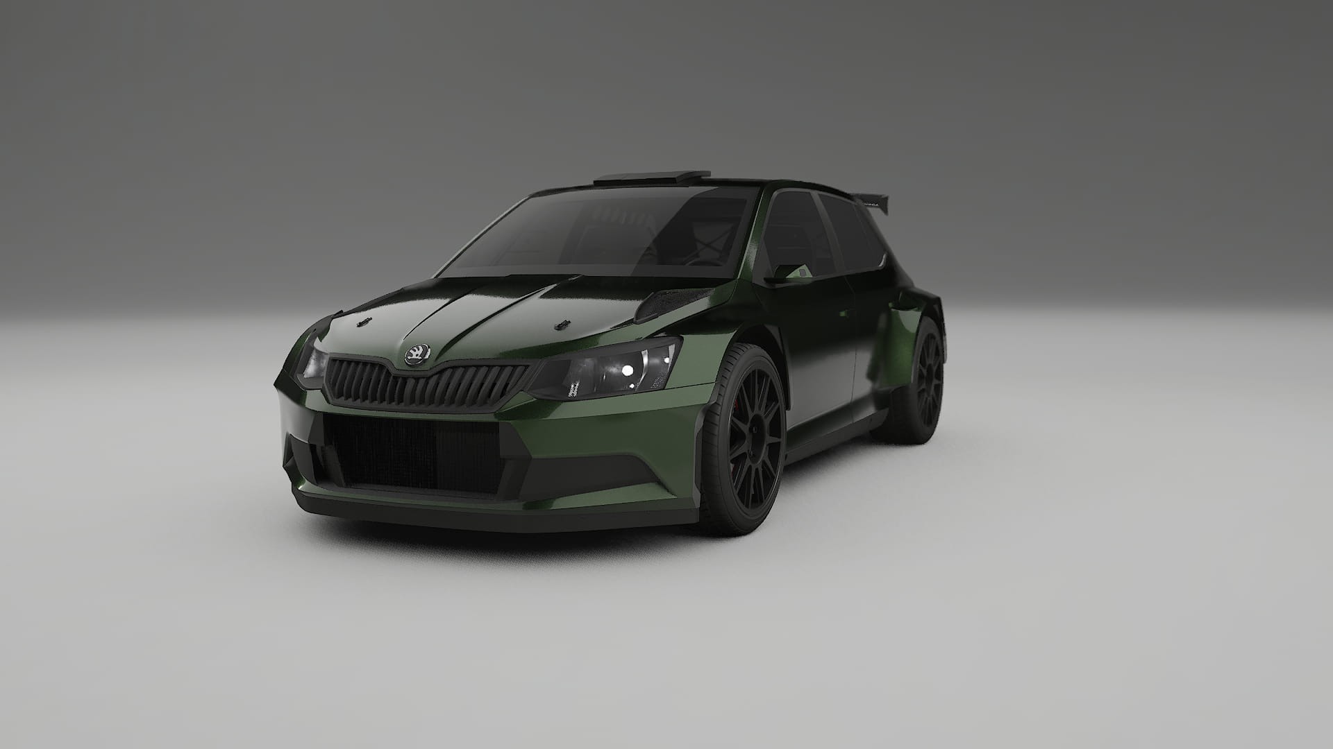 Škoda Fabia R5 6V TPU Fényezésvédő Fólia | LAGOON Színváltós PPF – Teljesen Elővágott Készlet
