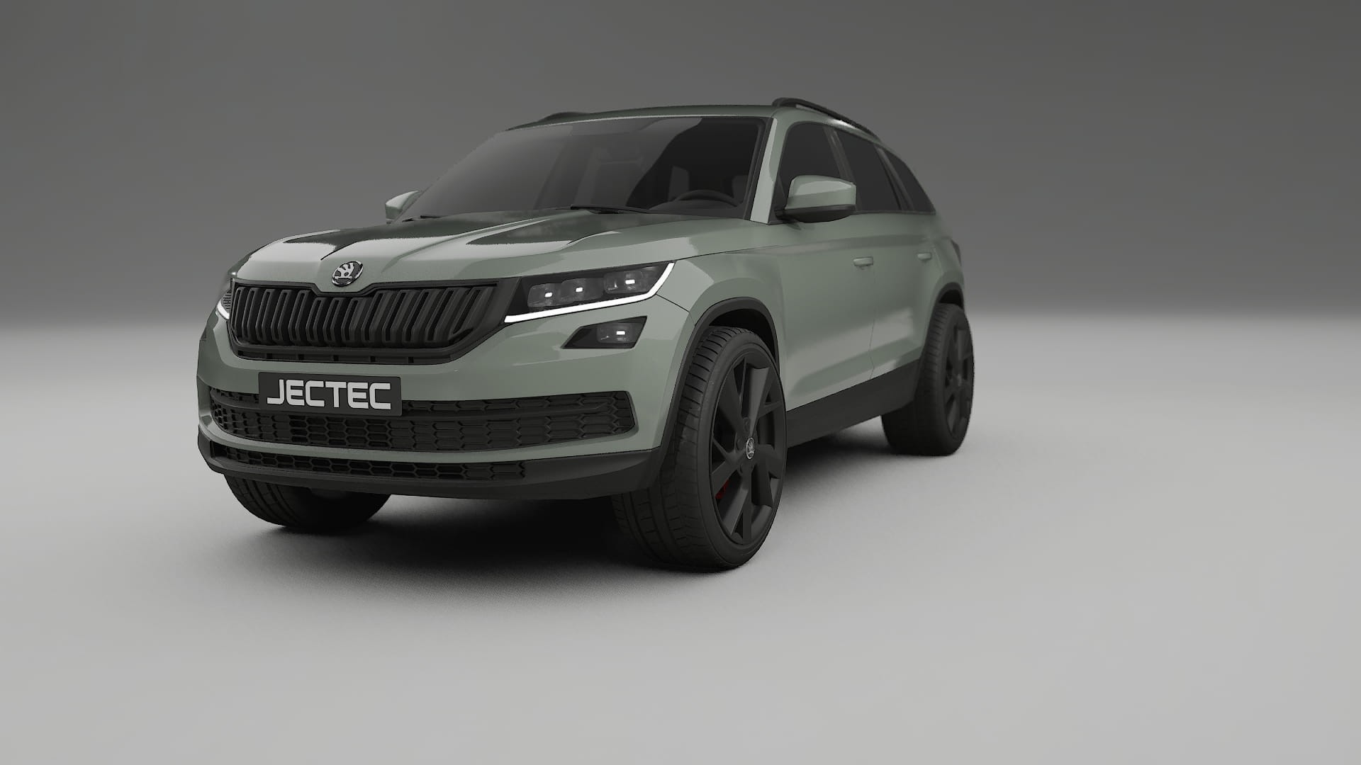 Škoda Kodiaq NS7 TPU Fényezésvédő Fólia | SLATE Színváltós PPF – Teljesen Elővágott Készlet