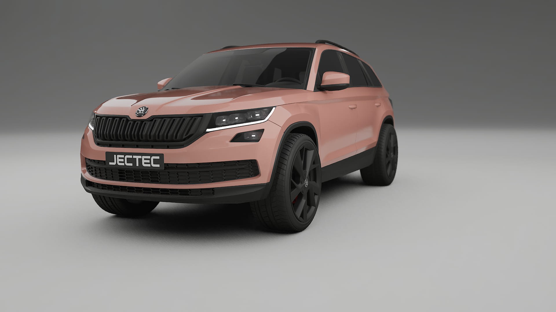 Škoda Kodiaq NS7 TPU Fényezésvédő Fólia | BLUSH Színváltós PPF – Teljesen Elővágott Készlet