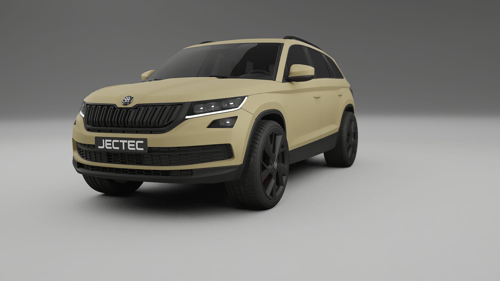 Škoda Kodiaq NS7 TPU Fényezésvédő Fólia | SAND Színváltós PPF – Teljesen Elővágott Készlet