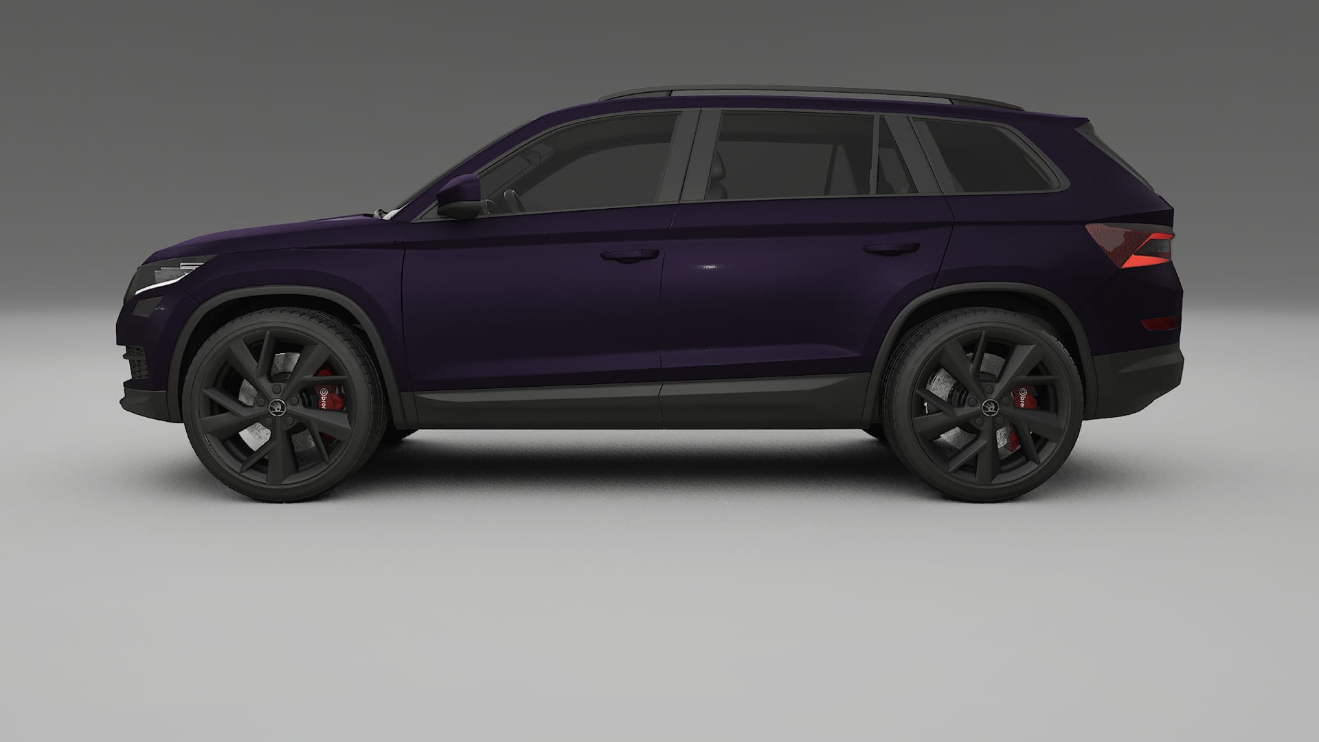 Škoda Kodiaq NS7 TPU Fényezésvédő Fólia | VIOLET Színváltós PPF – Teljesen Elővágott Készlet