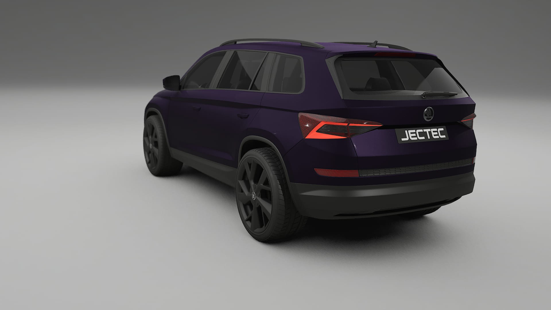 Škoda Kodiaq NS7 TPU Fényezésvédő Fólia | VIOLET Színváltós PPF – Teljesen Elővágott Készlet