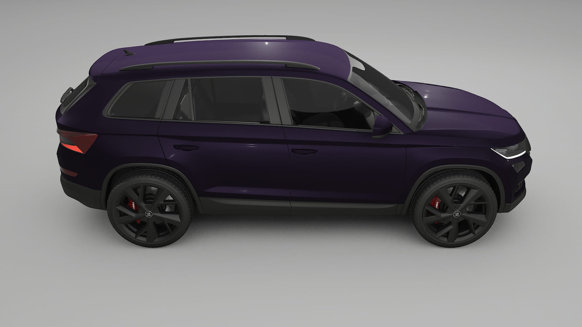 Škoda Kodiaq NS7 TPU Fényezésvédő Fólia | VIOLET Színváltós PPF – Teljesen Elővágott Készlet