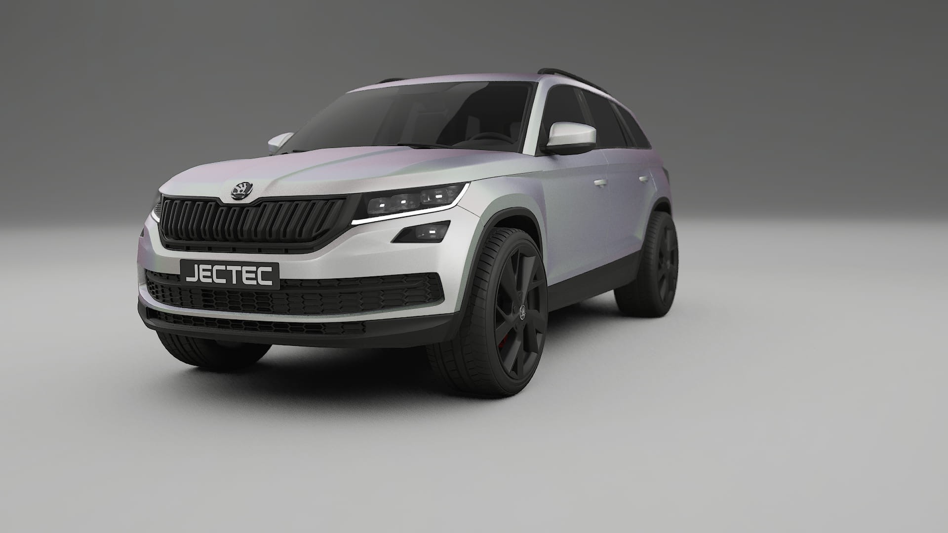 Škoda Kodiaq NS7 TPU Fényezésvédő Fólia | NEBULA Színváltós PPF – Teljesen Elővágott Készlet