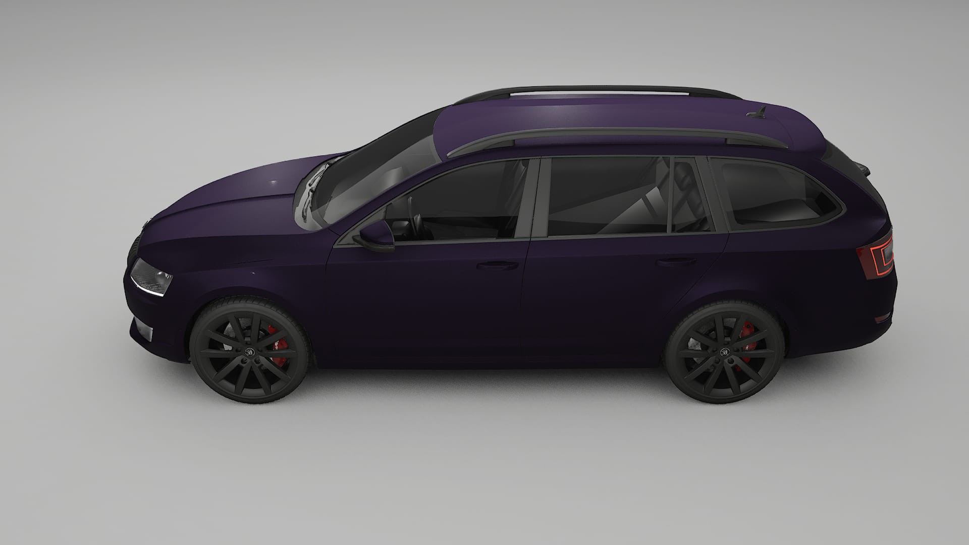 Škoda Octavia combi 5E TPU Fényezésvédő Fólia | VIOLET Színváltós PPF – Teljesen Elővágott Készlet