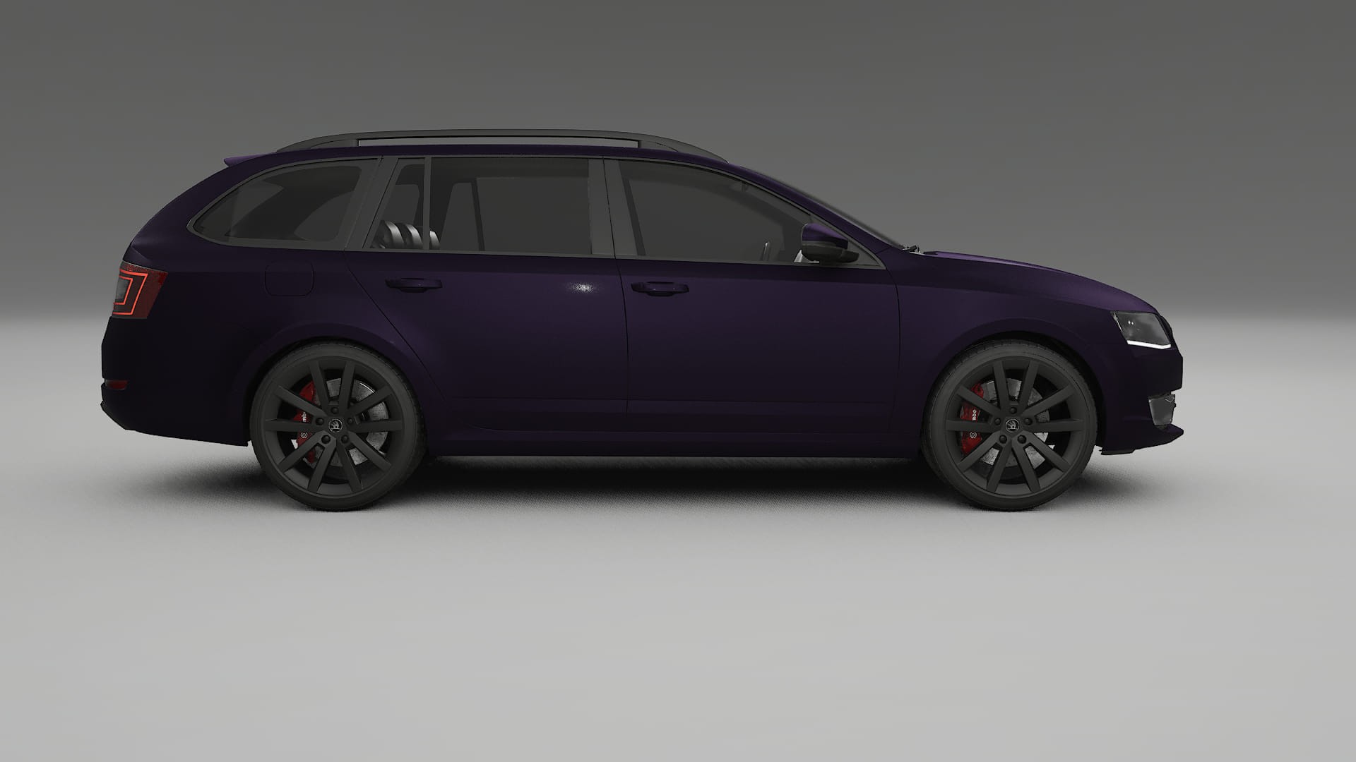 Škoda Octavia combi 5E TPU Fényezésvédő Fólia | VIOLET Színváltós PPF – Teljesen Elővágott Készlet