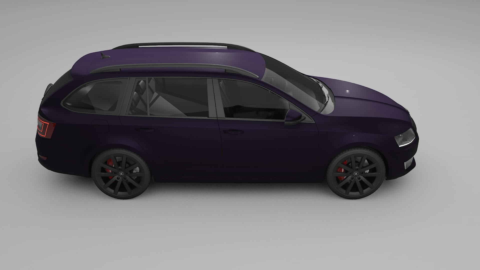 Škoda Octavia combi 5E TPU Fényezésvédő Fólia | VIOLET Színváltós PPF – Teljesen Elővágott Készlet