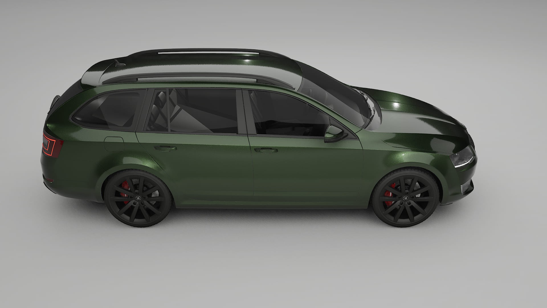 Škoda Octavia combi 5E TPU Fényezésvédő Fólia | LAGOON Színváltós PPF – Teljesen Elővágott Készlet