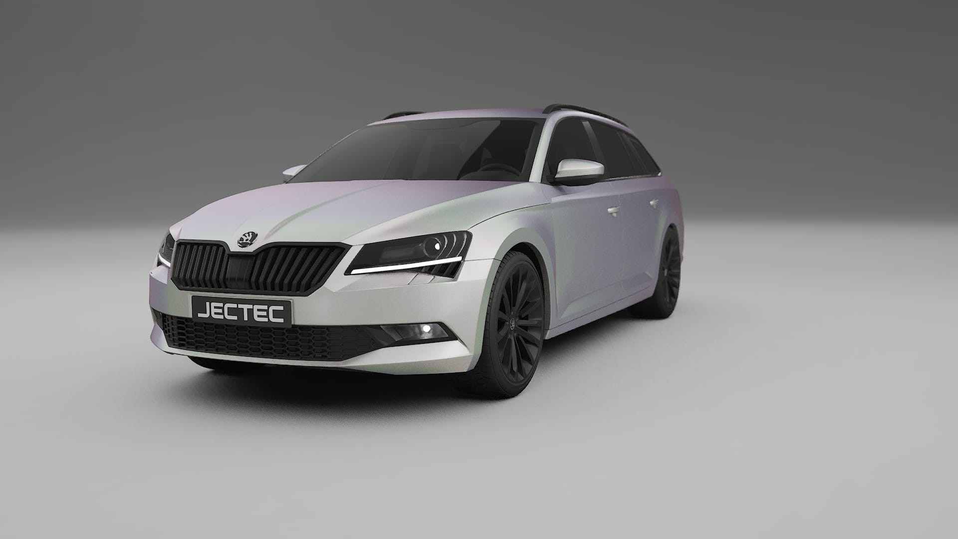 Škoda Superb B8 TPU Fényezésvédő Fólia | NEBULA Színváltós PPF – Teljesen Elővágott Készlet